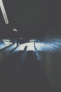 Staircase in modern building