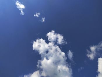 Low angle view of sky