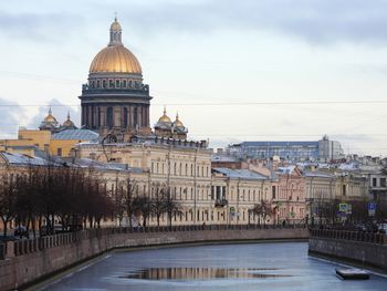 View of buildings in city