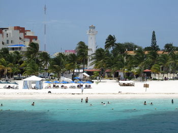 View of buildings in city