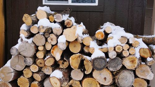 Stack of firewood