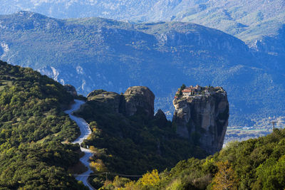 Holy trinity monastery at meteora, kalabaka, greece