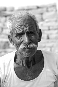 Close-up portrait of a man