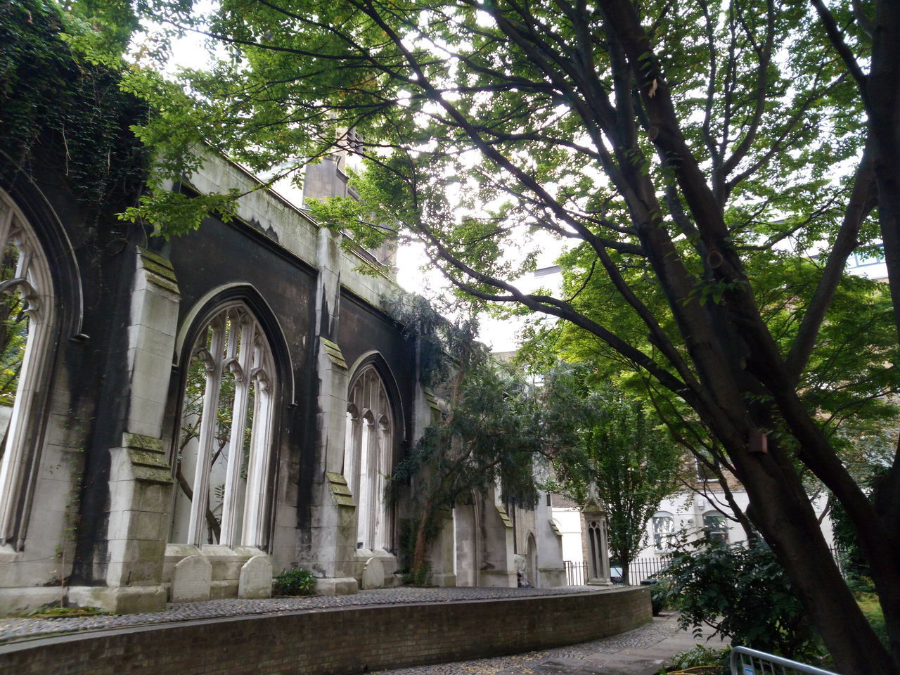 Medieval church ruins