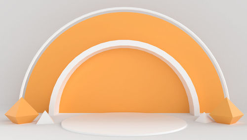 Close-up of spiral staircase