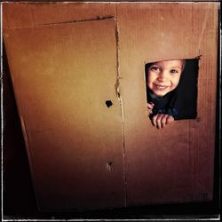 Portrait of a smiling girl