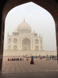 The taj mahal