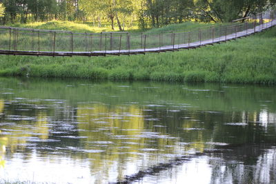 Scenic view of calm lake