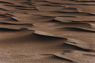 Full frame shot of sand dune