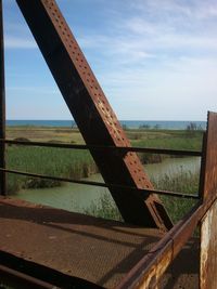 View of landscape against sky