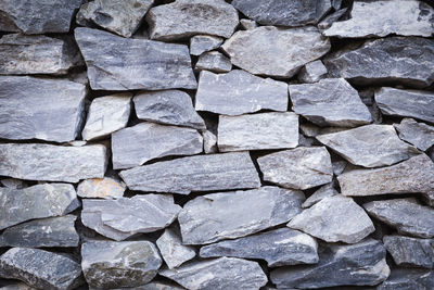 Full frame shot of stones