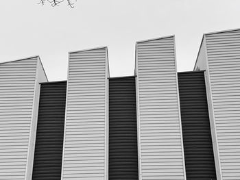 Low angle view of modern building