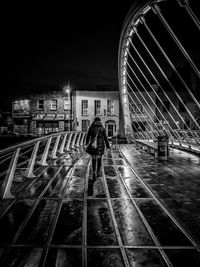 Full length of woman standing in city