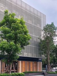 Low angle view of building against sky