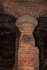 Low angle view of a temple