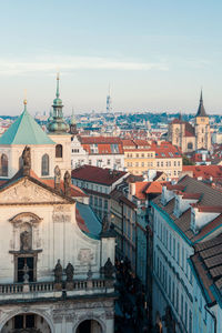 Buildings in prague