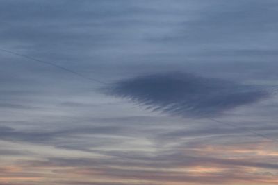 Low angle view of sky