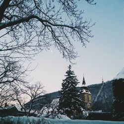 Scenic view of landscape with mountain in background