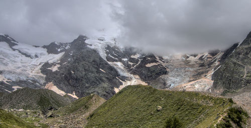 Panoramic view of mountain landscape 