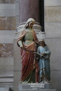 Close-up of statue