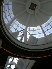 Low angle view of ceiling