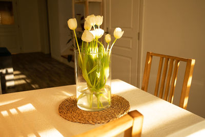 Close-up of drink on table