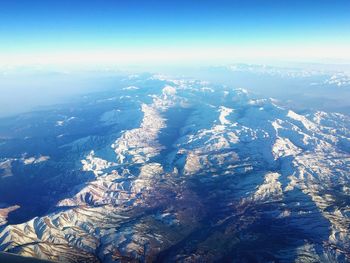 Aerial view of landscape