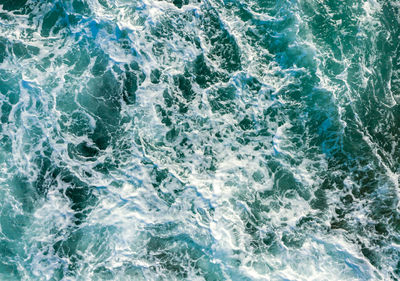 Full frame shot of swimming pool in sea