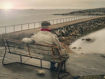 View of sea against sky