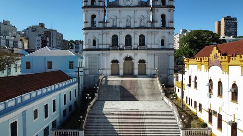 View of church