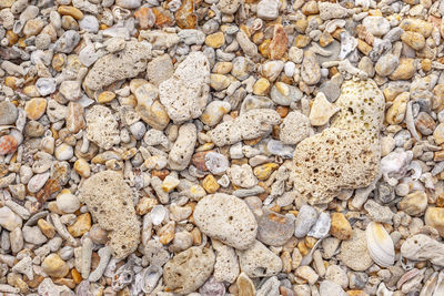 Full frame shot of stones