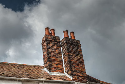 Low angle view of roof