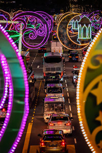 Traffic on city street