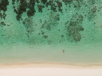 Scenic view of beach