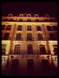 Low angle view of building against sky