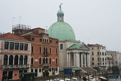 View of cathedral against clear sky