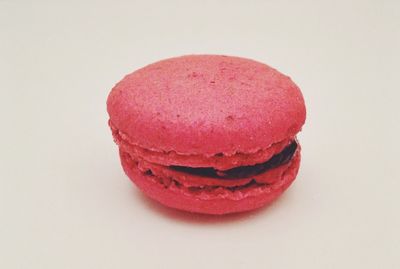 Close-up of food on white table