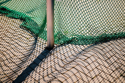 Close-up of sport net