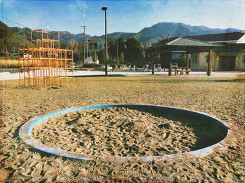 View of built structure against the sky