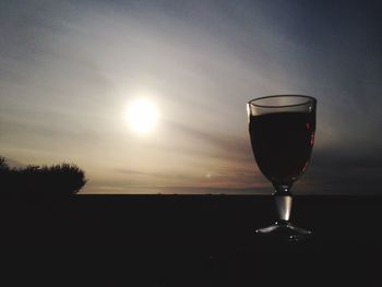 View of sky at sunset