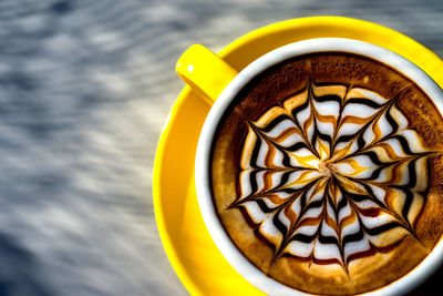 Close-up of coffee cup