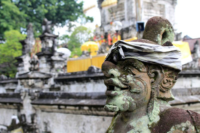 Close-up of statue