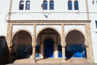 Facade of old building