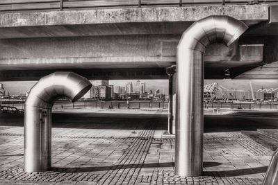 Low angle view of bridge