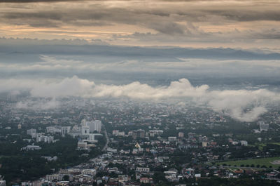 Aerial view of cityscape