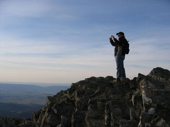 On top of old rag mountain