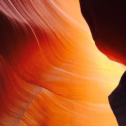 View of lower antelope canyon