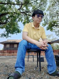 sitting