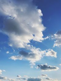 Low angle view of sky