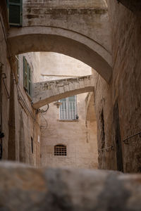 Low angle view of historical building